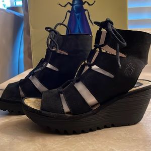 Fly London Lace-up Sandals